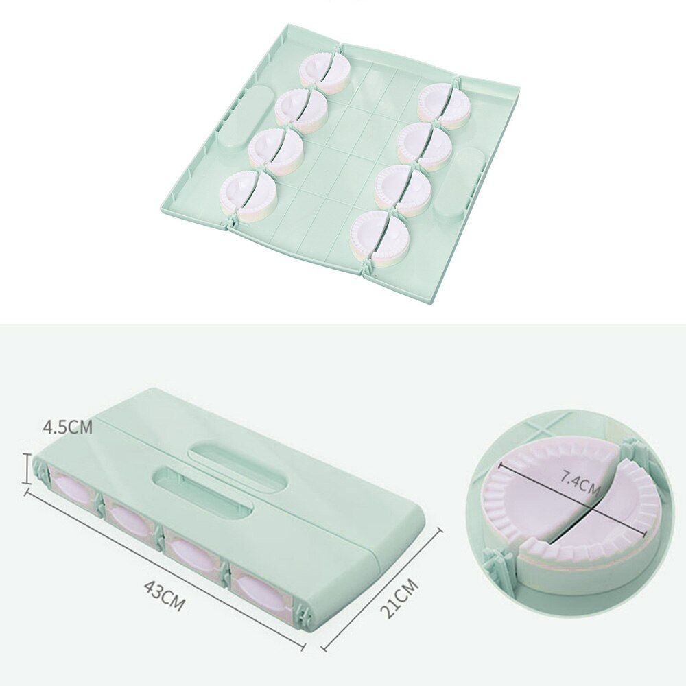 Dumplings Maker Tool Jiaozi Pierogi Mold You Can Make 8 Dumplings At A Time Baking Molds Pastry Kitchen Accessories