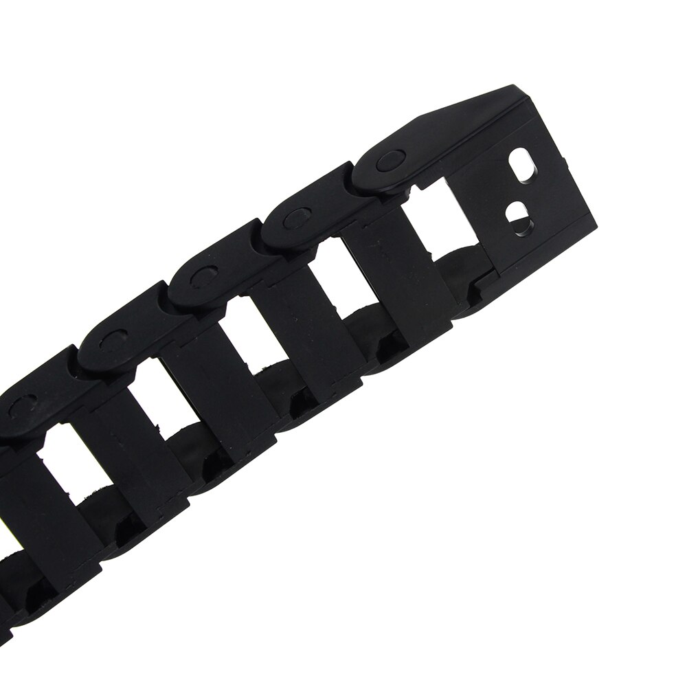 10X20Mm 10*20Mm L1000mm Kabel Slepen Keten Wire Carrier Met End Connectoren Voor Cnc Router machine Gereedschap/Volledig Gesloten