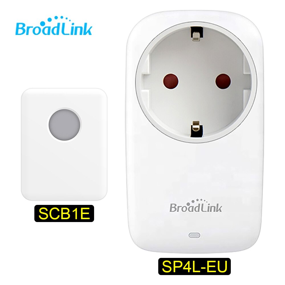 Broadlink SP4L Eu Smart Socket Met Nachtlampje Timing Controle, Bestcon SCB1E Wifi Draadloze Afstandsbediening Workon Alexa Googlehome: Default Title