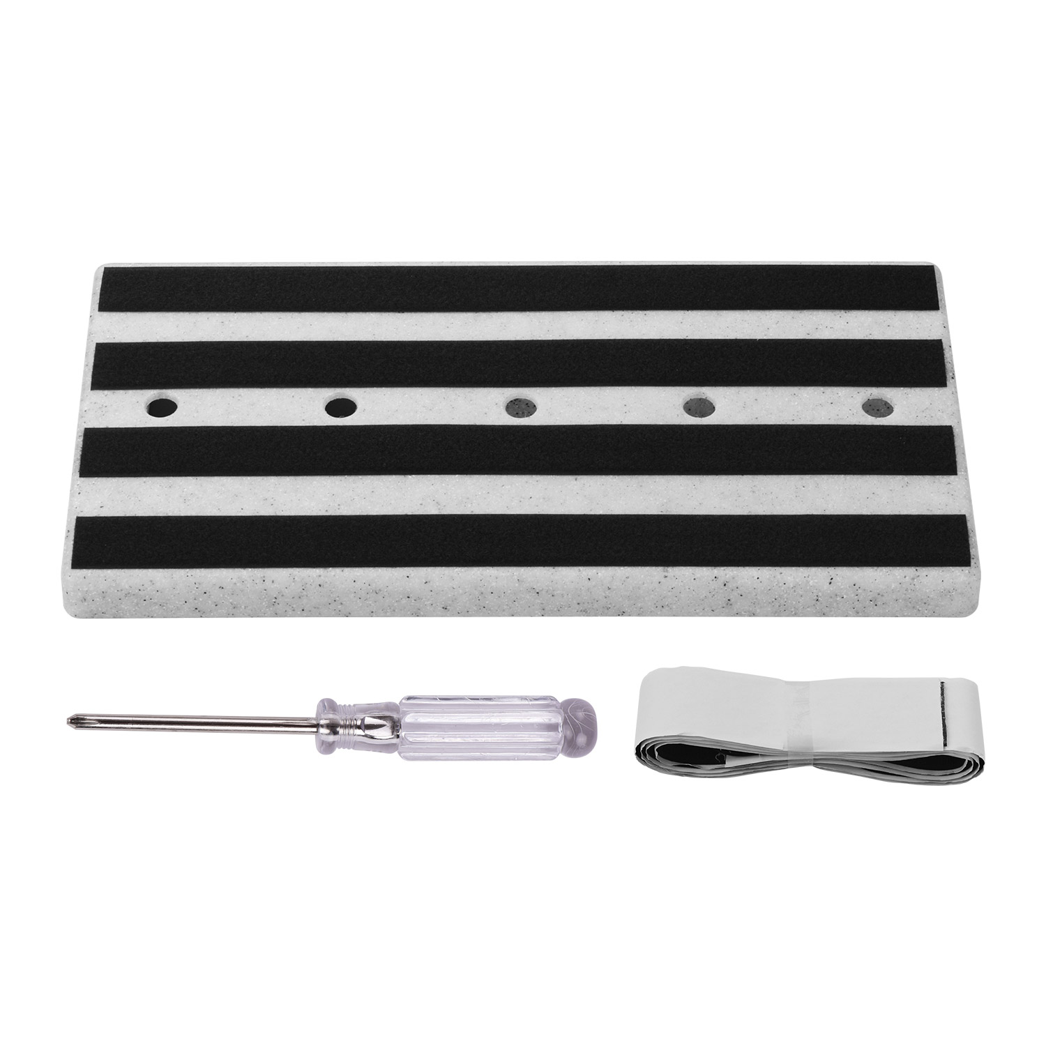 Rockhouse RPB-2/3 Large Portable Guitar Effect Pedal Board Lightweight Engineering Plastic with Linking Tapes Guitar Accessories