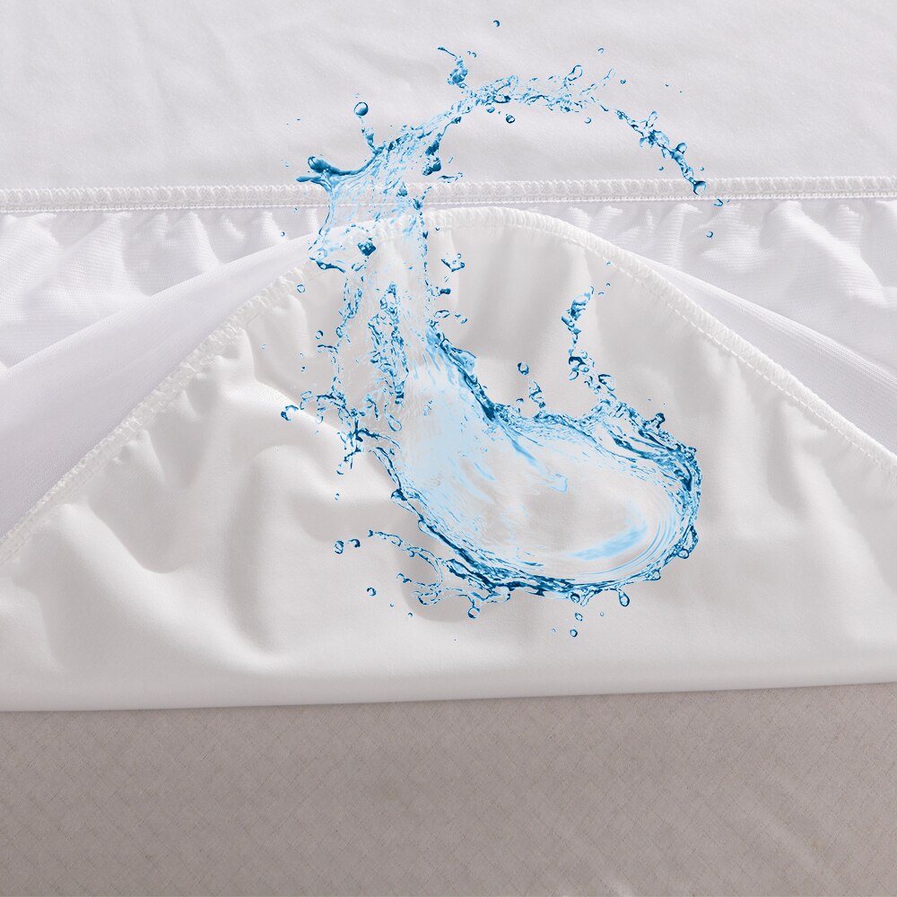 Warmtex Smooth Mattress Cover Waterproof Bed Protector For Memory Foam Mattress Topper Bed Pad Anti Mite Bed Cover Queen Size
