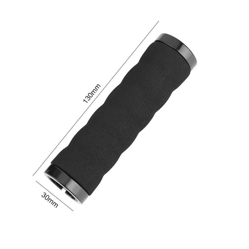 Poignées de guidon de verrouillage poignée de cyclisme poignée vélo vélo éponge anti-dérapant vélo souple Portable Anti-poussière cyclisme accessoires