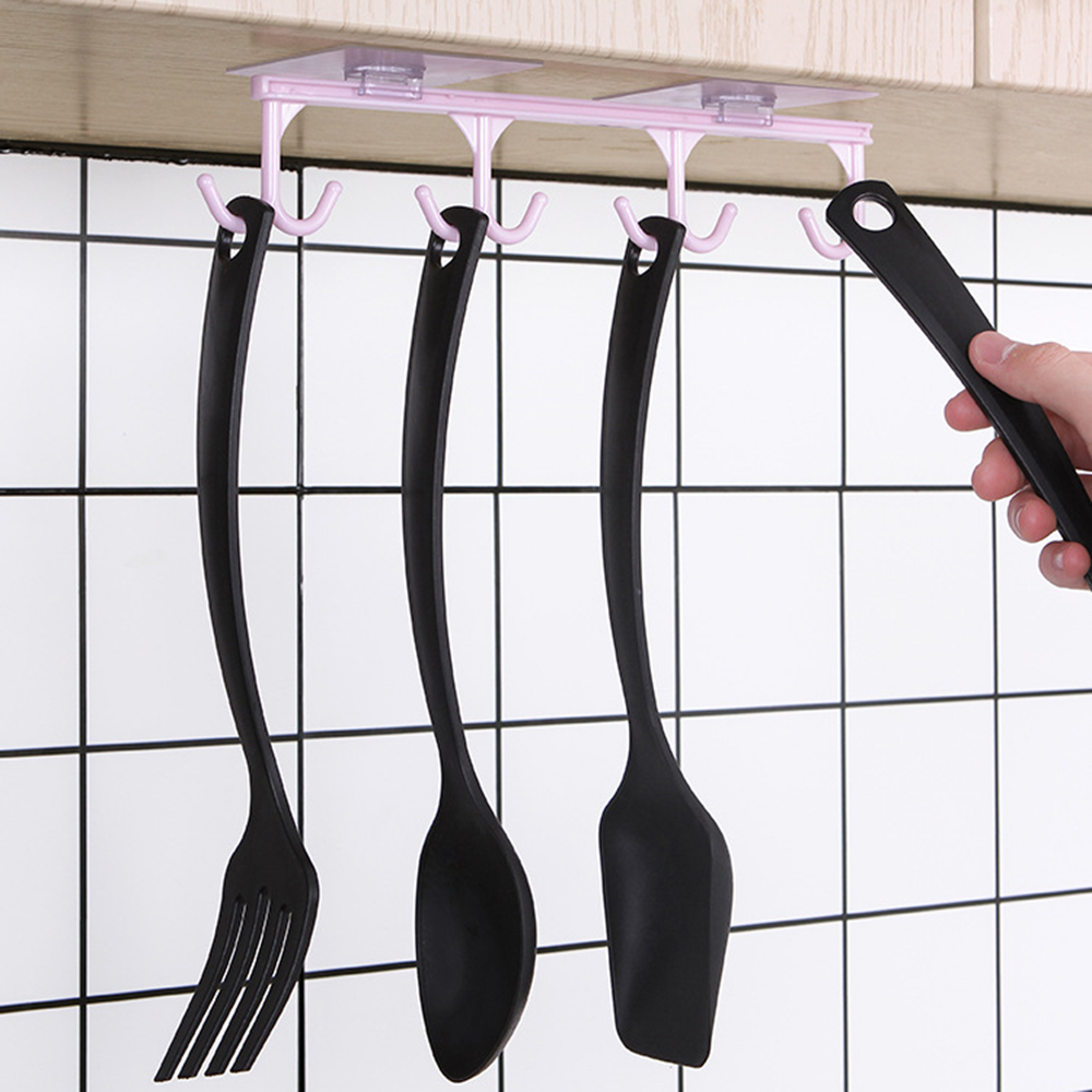 Estante de almacenamiento para cocina, organizador de puerta, armario, soporte para vasos, colgador de toallas, organizador de cocina
