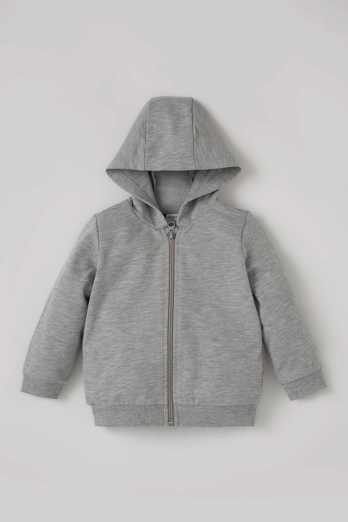 Defacto Lente Babyboy Truien & Vesten Baby Boy Hooded Gebreide Vest Regular Fit Kids Kinderen Clothing-T8321A221SP