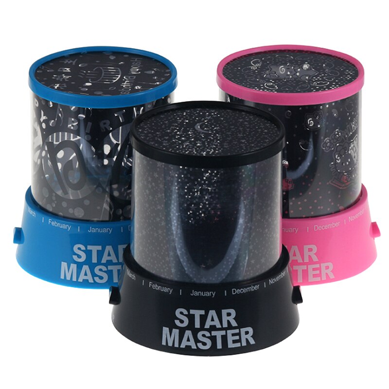 LED lampe de Projection romantique planétarium étoile projecteur Cosmos lumière nuit ciel lampe enfants chambre étoiles décoration maison lampe