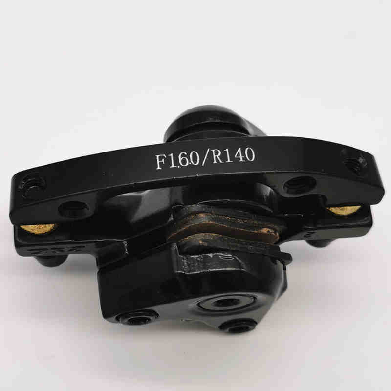 MTB Mountain Road Bike Brake Caliper Bike Brake Mechanical Caliper Aluminum Bicycle Disc Brake: black front Brake