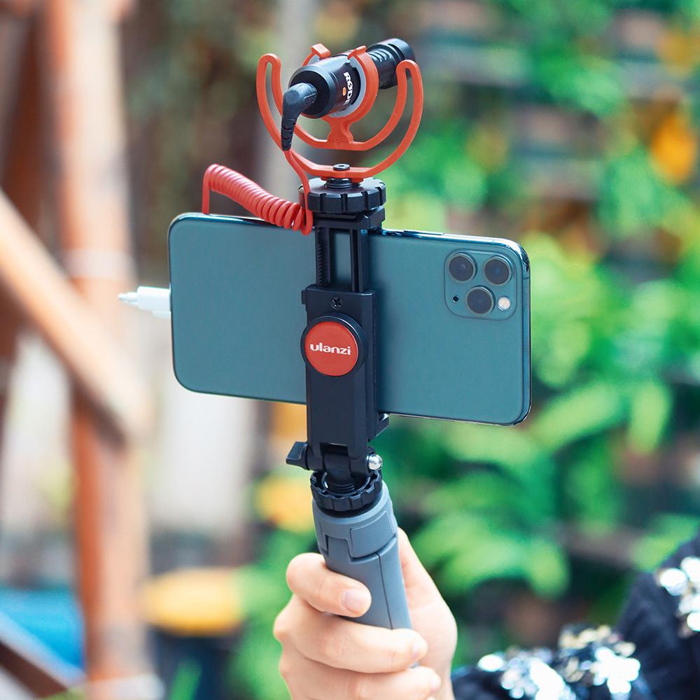 Ulanzi mt -10 bærbar vlog stativ mini stativ gimbal base for osmo mobil 2 3 vlog stativ for smarttelefon dslr speilreflekskamera