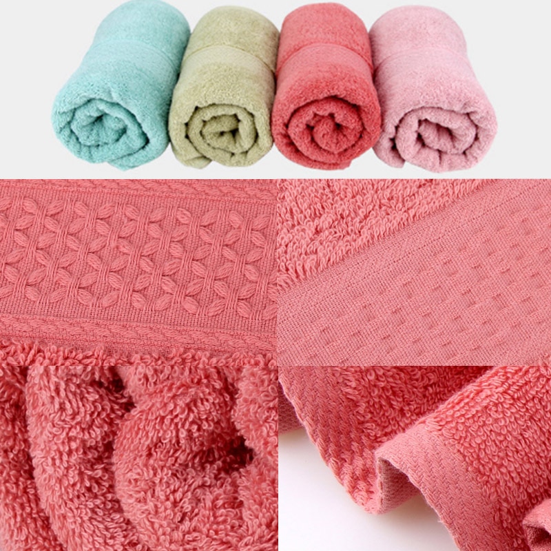 Für Erwachsene 100% Baumwolle 17 Farben 1PC Feste Schlecht Handtuch Strand Handtuch Hohe saugfähig Antibakterielle Schnell Trocknende Weichen Dicken