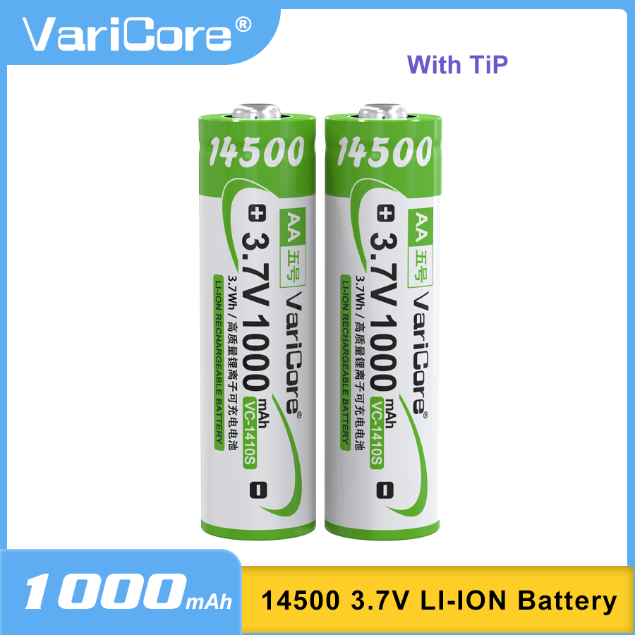 Batteria agli ioni di litio ad alta velocità da 3,7 V 800 mAh 14500
