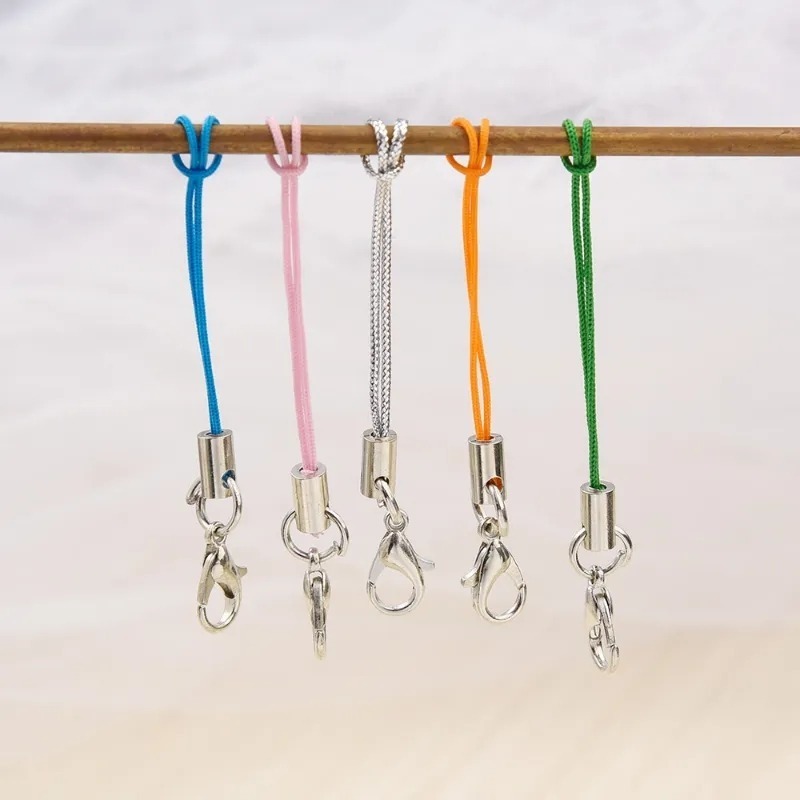 1/30 sztuk smycz na nadgarstek do telefonu komórkowego smycz Lariat sznury zapięcie karabińczykowe liny breloki haki pasek do telefonu komórkowego ciąg
