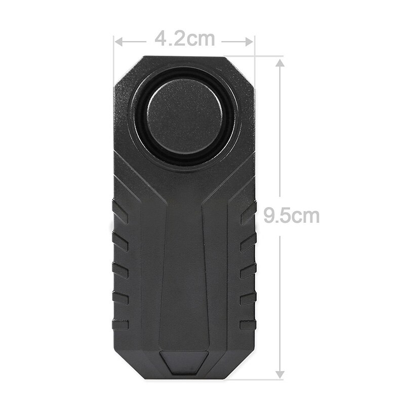 113dB Wireless Anti-Theft Vibration Motorcycle Bicycle Waterproof Security Bike Alarm with Remote XR