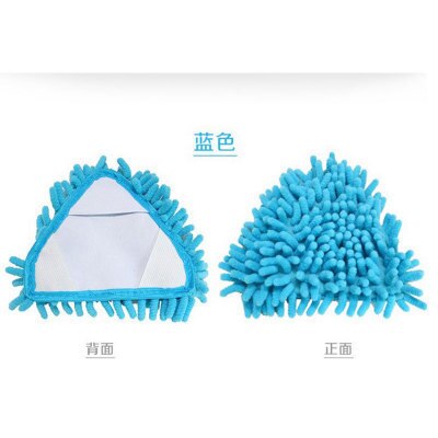 Gelegentliche Farbe Mini Mopp Mini Flache faul mopp Zauberstab haushalt reinigung pinsel chenille Mopp waschen Mopp staub pinsel Startseite Sauber werkzeuge: 2Stck bule Mopp Kopf
