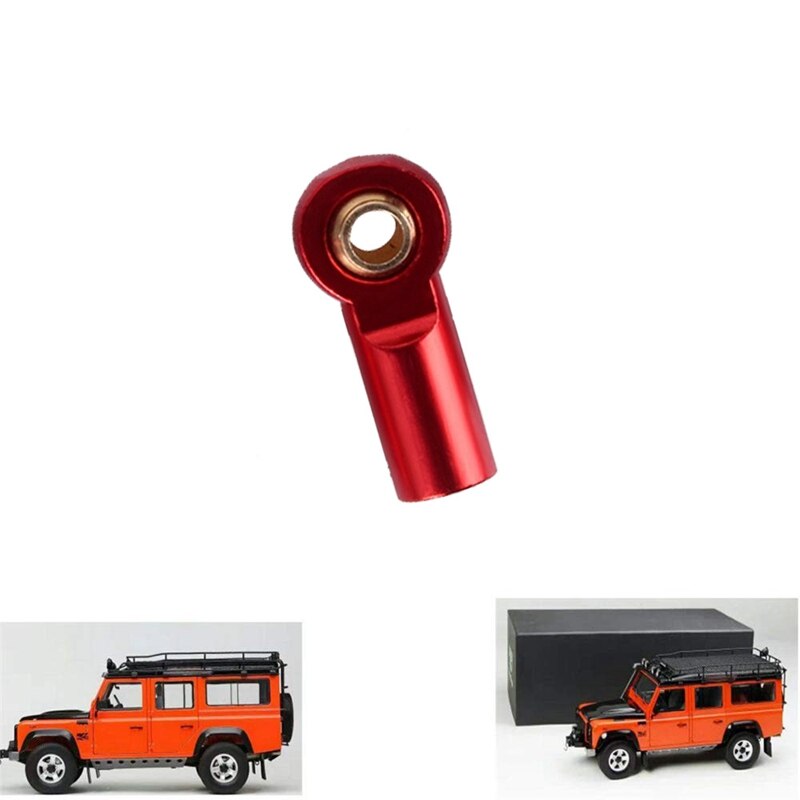 10 sztuk M3 przegub kulisty połączyć bar pręt uszczelki głowica kulowa wiązanie koniec drążka robić 1/10 zdalnie sterowana ciężarówka samochód ciężarówka powozik czerwony