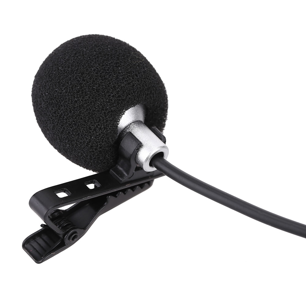 Mini Clip-on Musical Instrument Mic Portable Wired Electret Condenser Lapel Lavalier Microphone for Guitar Sax Trumpet Violin
