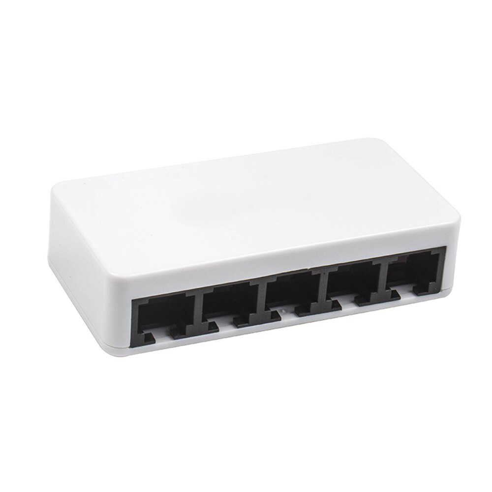 5 Häfen schnell Ethernet 10/ 100Mbps Netzwerk Schalter Schreibtisch Laptop Lan Hub Energie Durch Mikro USB für Notizbuch Schreibtisch und Telefon