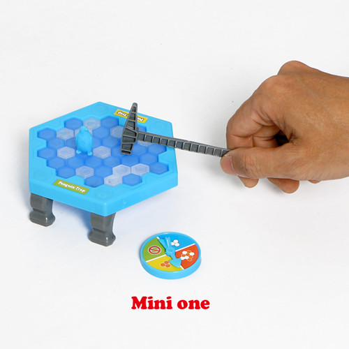 Eis brechen sparen der pinguin klassische spielzeug einstellen 2 stil Mini/normalen satz, interessiert spiel familie freundlicher lustige spiel klopfen pinguin: Mini