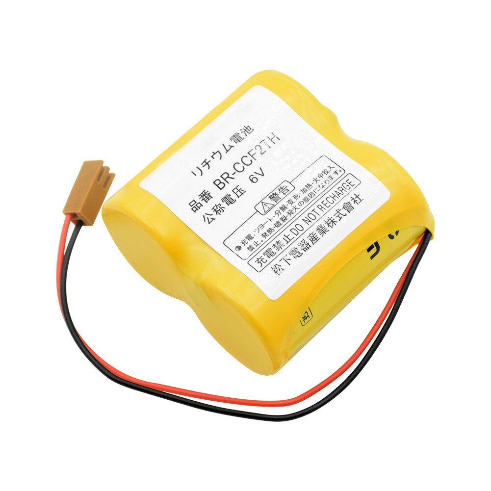 6V 5000mAh Lithium Ion Battery BR-CCF2TH Lithium Battery Pack With Plug For Fanuc A06 Servo Motor FANUC CNC System BR-CCF2TE