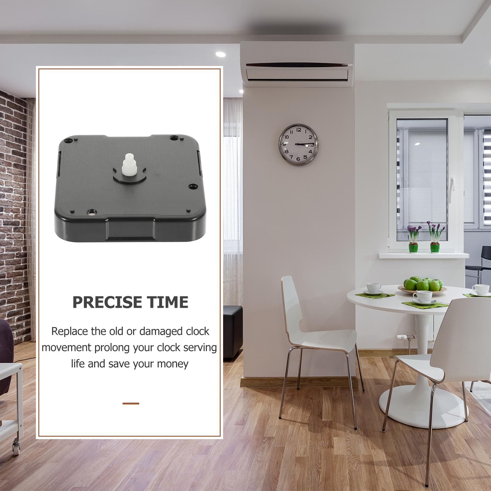 Silent Wall Clock Movement 8mm Shaft Quartz Mechanism Battery Operated Replacement Motor DIY Home Decor Accessories Clock Kit