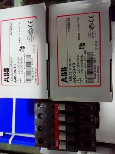 A40-30-10 A403010 1Stck NEUE ABB schütz 220VAC freies # exp