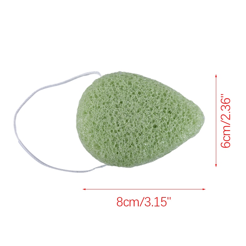 Natural Konjac Facial Puff Face Cleanse Washing Sponge Exfoliator Cleansing Sponge Puff Facial Cleanser Tool 4 Colors