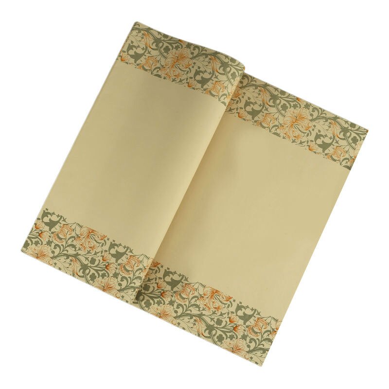 Batik Kalligrafie Papier Half Rijp Xuan Papier Prachtige Patroon Chinese Kalligrafie Papier 10 Vellen Landschap Patroon Xuan Zhi