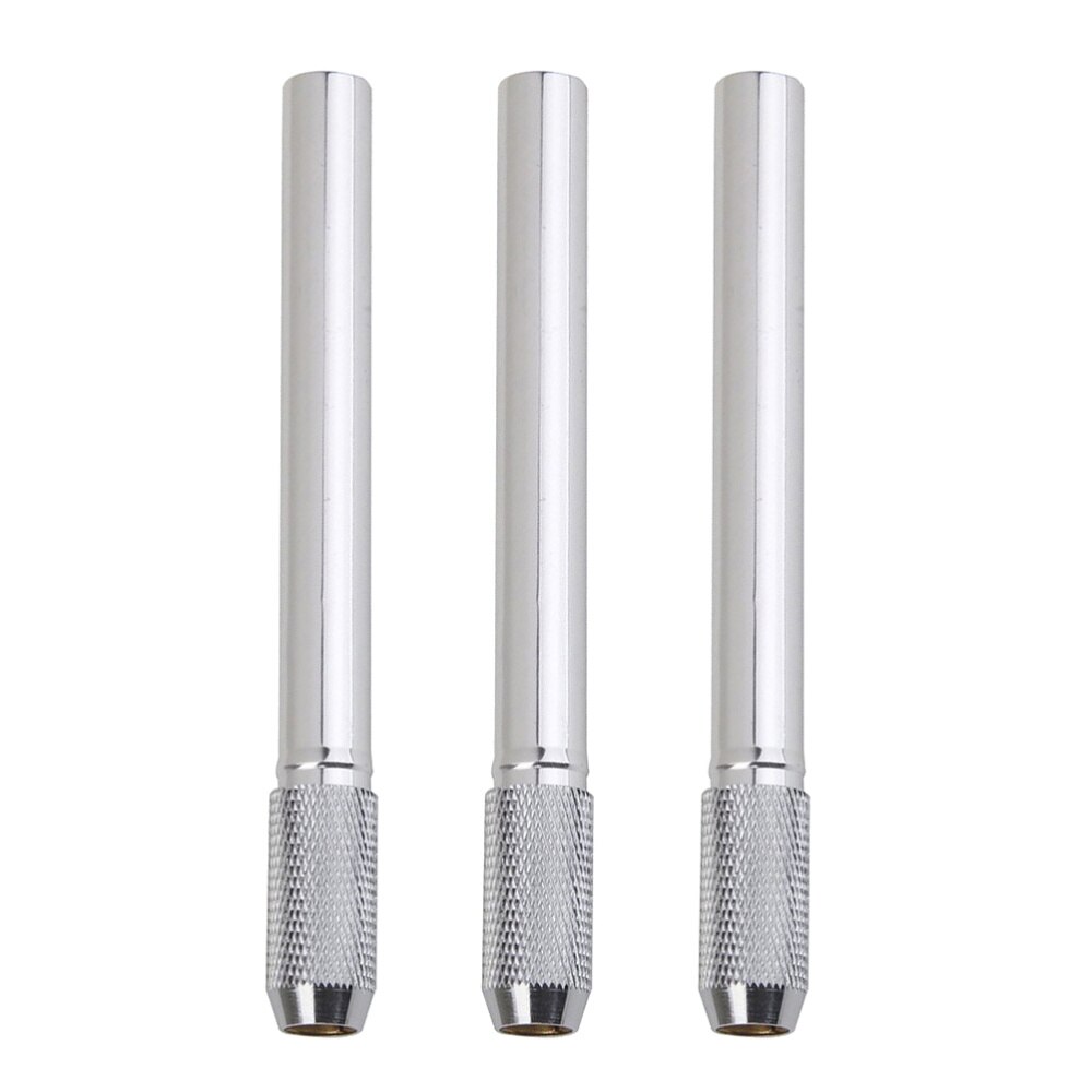 3 Stuks Metalen Potlood Extender Stevige Potlood Houder Verlenger Draagbare Potlood Verlengstuk Artistieke Tekening Benodigdheden Voor Kunstenaars S