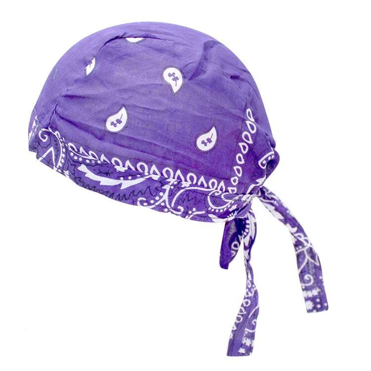 Foulard de cyclisme multicolore en coton imprimé, couvre-chef pour le sport en plein air, style Hip-Hop, Pirate, américain et européen: 5