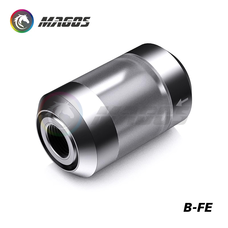 B-FE-Wasserkühlungsfilter aus Metall mit hoher Durchflussrate und geringer Wasserbeständigkeit, 0,058 mm Loch, DIY G1/4'' Gewinde, 250 Mesh Filternetz