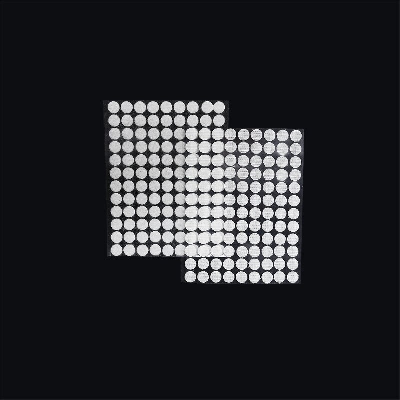 100 Pairs Velcros Adhesive Fastener Tape White Black Nylon Round Magic Sticker Dots 10/15/20mm Hook And Loop Garment Accessories: white 10mm 100pair