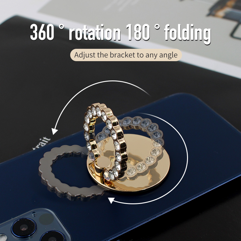 Stojak na telefon komórkowy stojak na telefon komórkowy 360 stopni obrotowy uchwyt na telefon iphone 11 12 Xiaomi Samsung Huawei