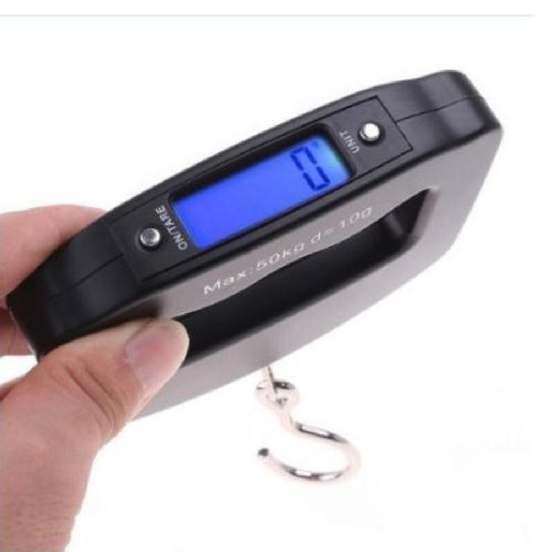 110LB 50Kg/10G Draagbare Bagage Schaal Voor Koffer Reistas Bagage Weegt Digitale Vissen Schaal Opknoping Haak