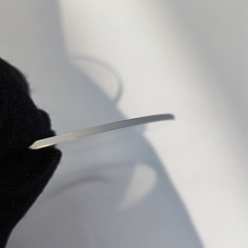 28mm-39.5mm Flat Watch Crystal sapphire Glass Replacement Part high 1.2mm Thick