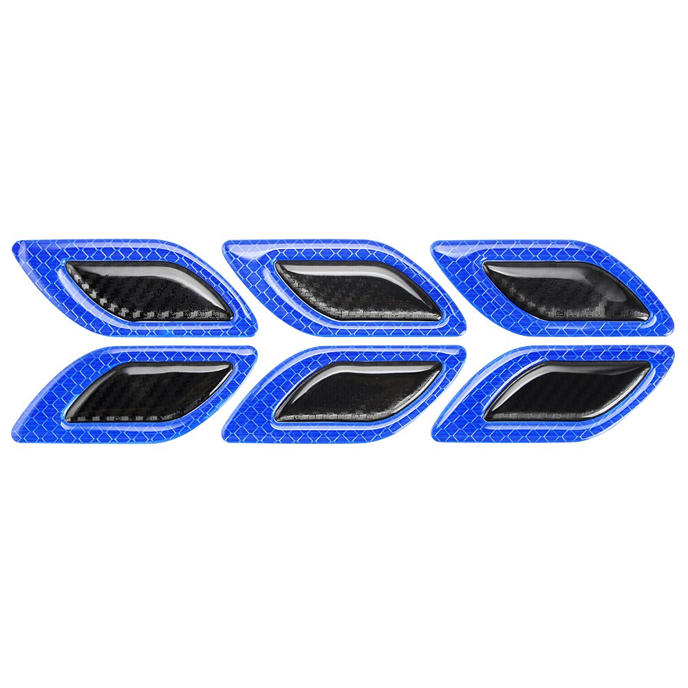 Reflektierende Streifen Auto Aufkleber Sicherheit Warnung Für Peugeot 206 207 208 3008 301 307 308 3008 406 407 408 4008 508 5008: Blau