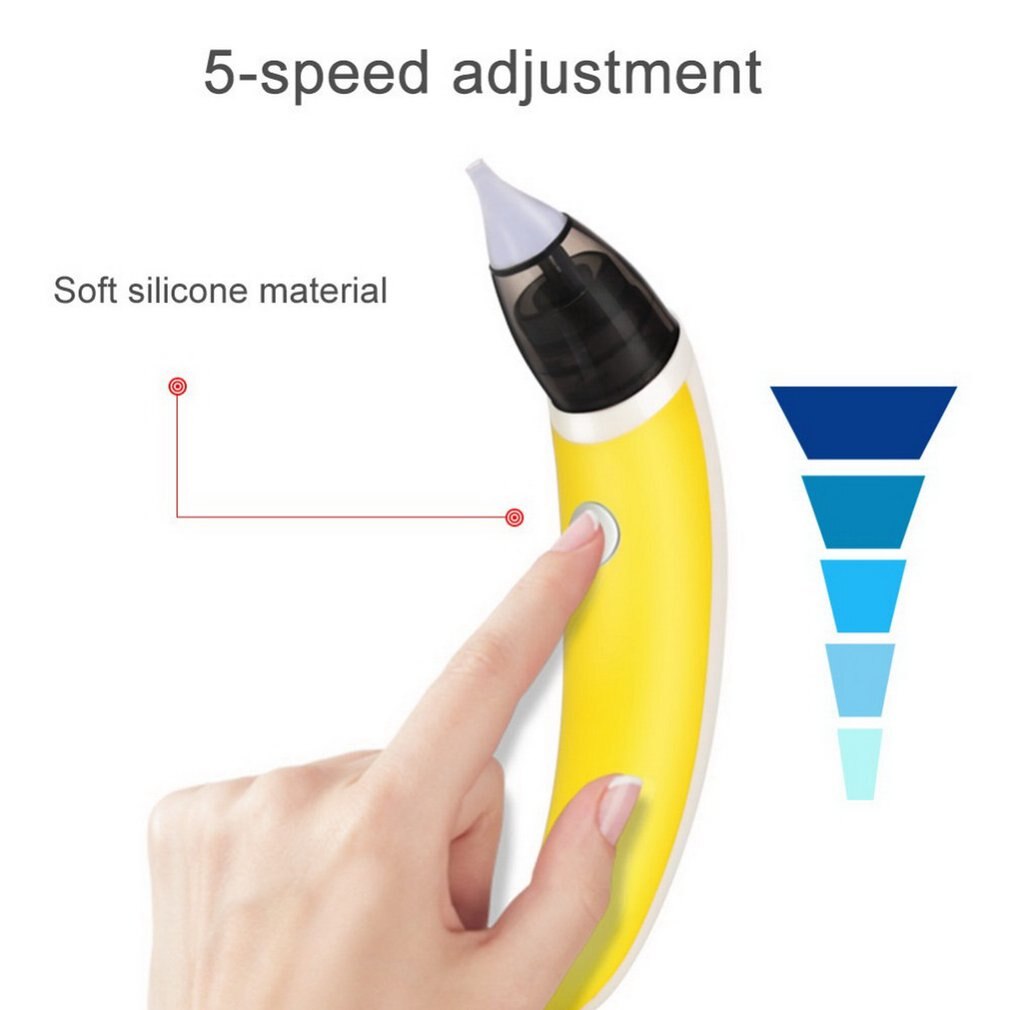 Kid Baby Neuszuiger Elektrische Babysnuiter Pasgeboren Baby Care Sucker Cleaner Sniffling Apparatuur Veilig Hygiënische Neus Aanzuiger