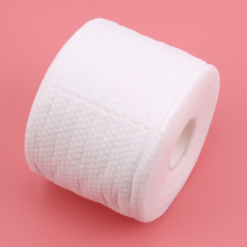 Wegwerp Gezicht Tissue Met Touw Zak Gezicht Handdoek Make Doekjes Wattenschijfje Gezichtsreiniging Roll Paper Tissue