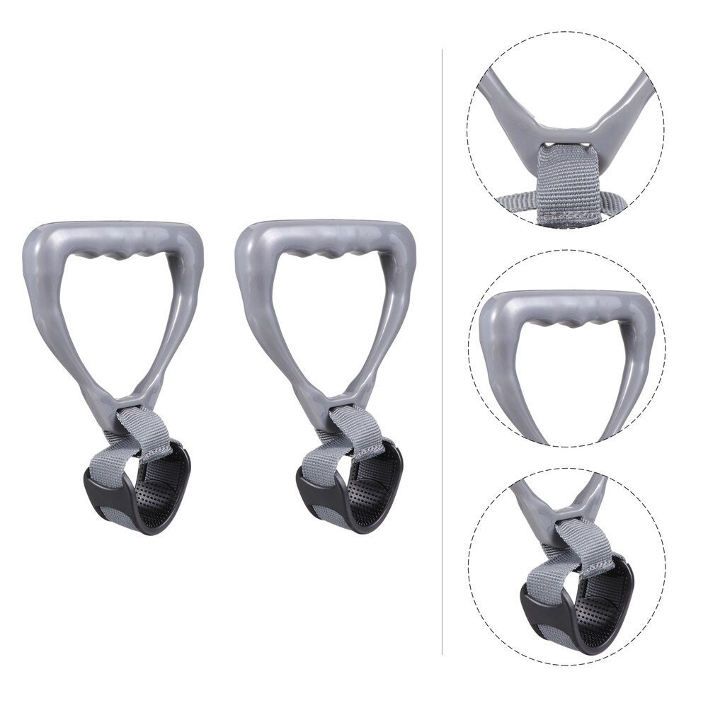 1 Pair Fitness Handles Exercise Handle Grip Handles Training Stretch Ring