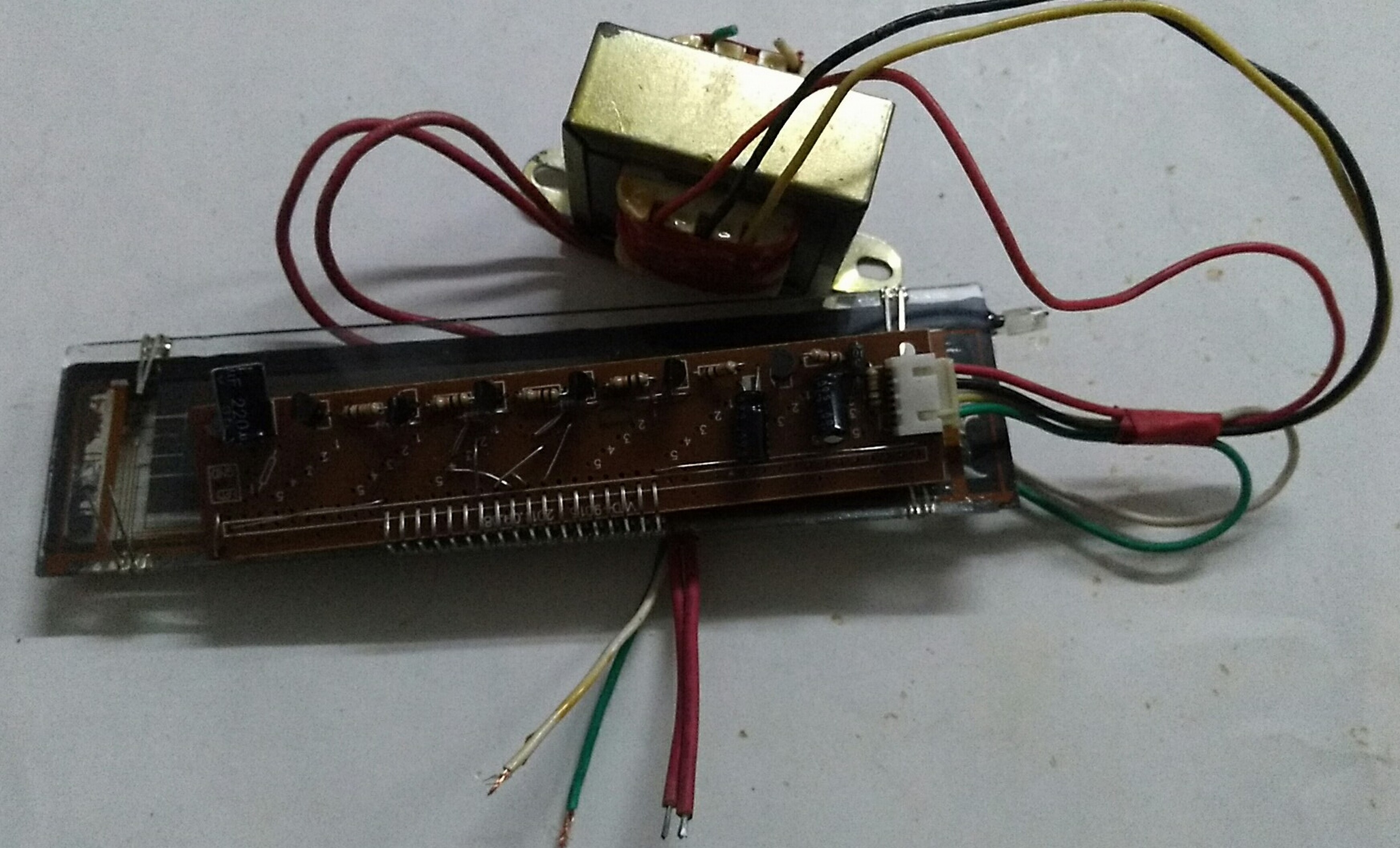 Amplifier machine and Multimedia speakers etc use VFD Fluorescence display Screen kit (7717)