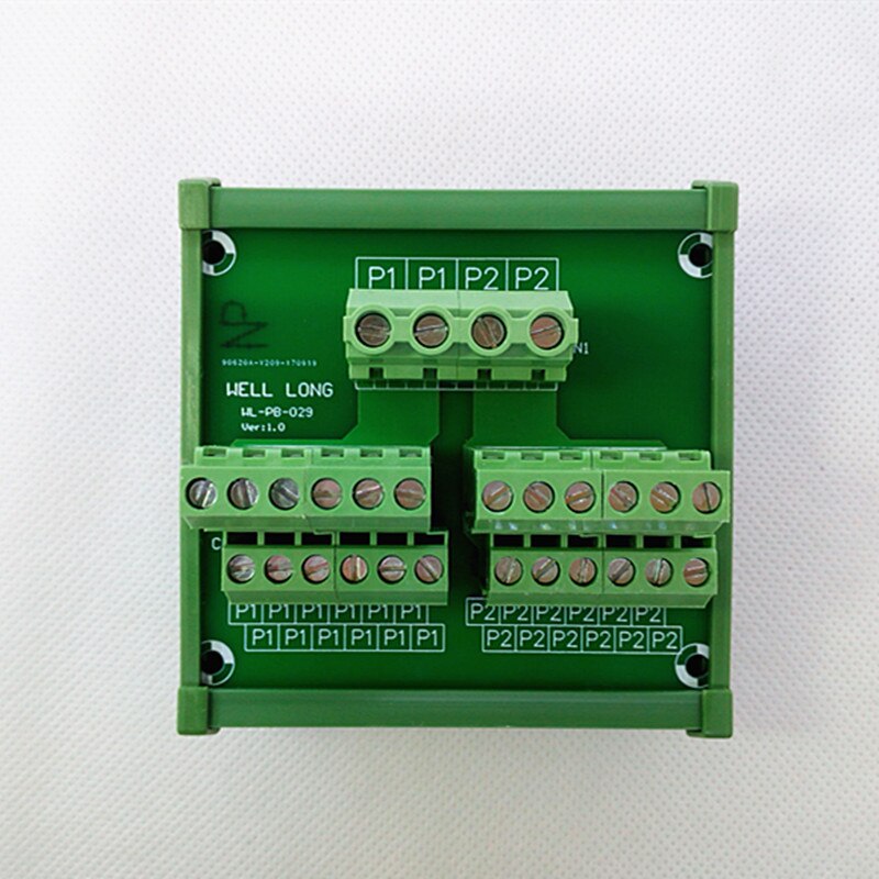 DIN Rail Mount Power Distribution Module.
