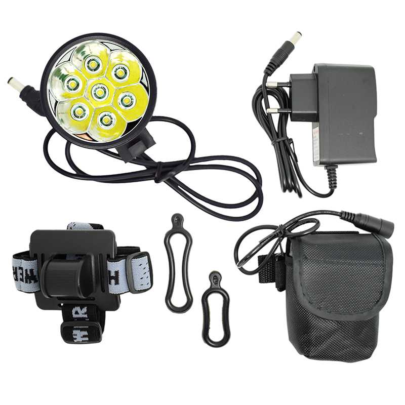 Wasafire cykellampa 10000 lumen cykellampa batteripaket cykellampor fram laddningsbara mtb cykeltillbehör luces bicicleta