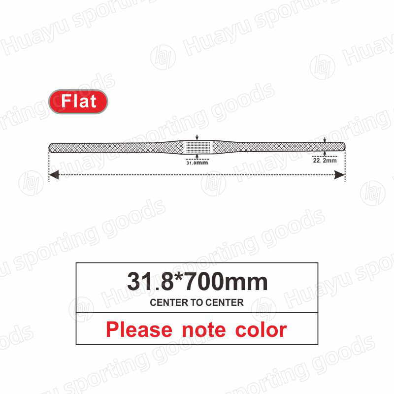 Race Face NEXT mountainbike 3K full carbon fiber platte Horizontale carbon fietsstuur MTB fietsonderdelen 31.8 * 580-760mm zwart: Flat  700mm