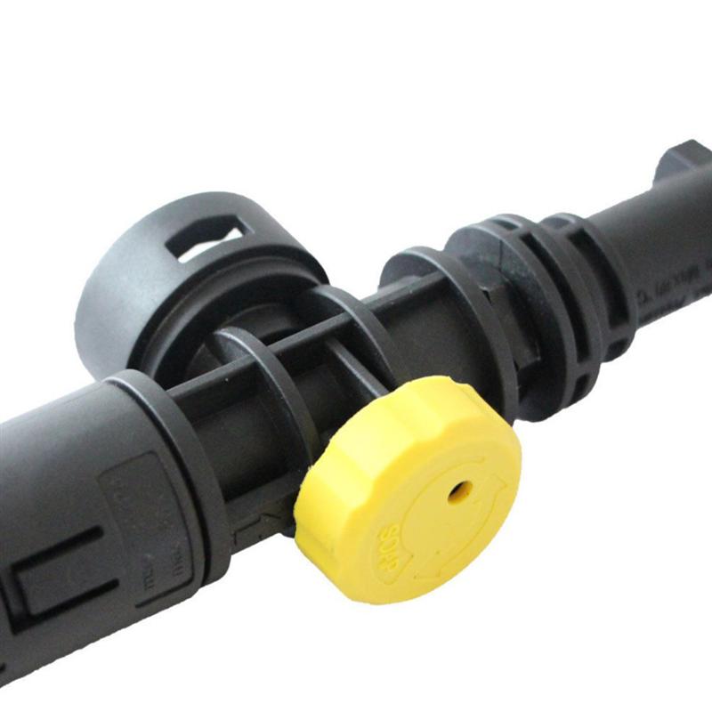 1pc bubbelskum biltvättpistol högtrycksskumtvättpistol biltvätt gängad hålpistol för karcher k-serien lavour vax comet bs
