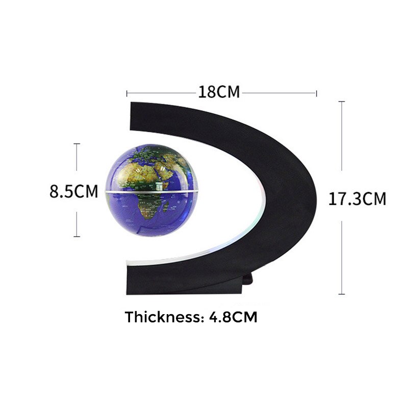 Magnetische zwevende wereldbol nieuwigheid decoratie onderwijsbenodigdheden wereldkaart thuiskantoor decoratie kinderen