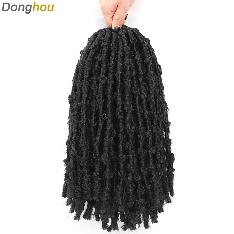 Trenzas de ganchillo postizas de mariposa, pelo de ganchillo, tienda, precio al por mayor, estilo fácil: 1 unids/lote