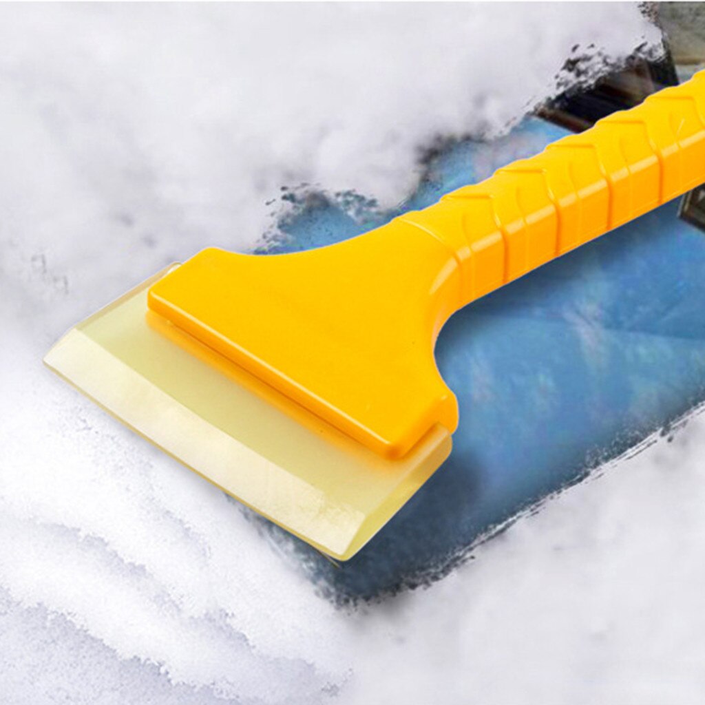 Multi-Purpose Car Windscreen Scraper Portable Ice Snow Scraper Squeegee Soft Handle Windows Snow Shovel Removal Hielo Raspador