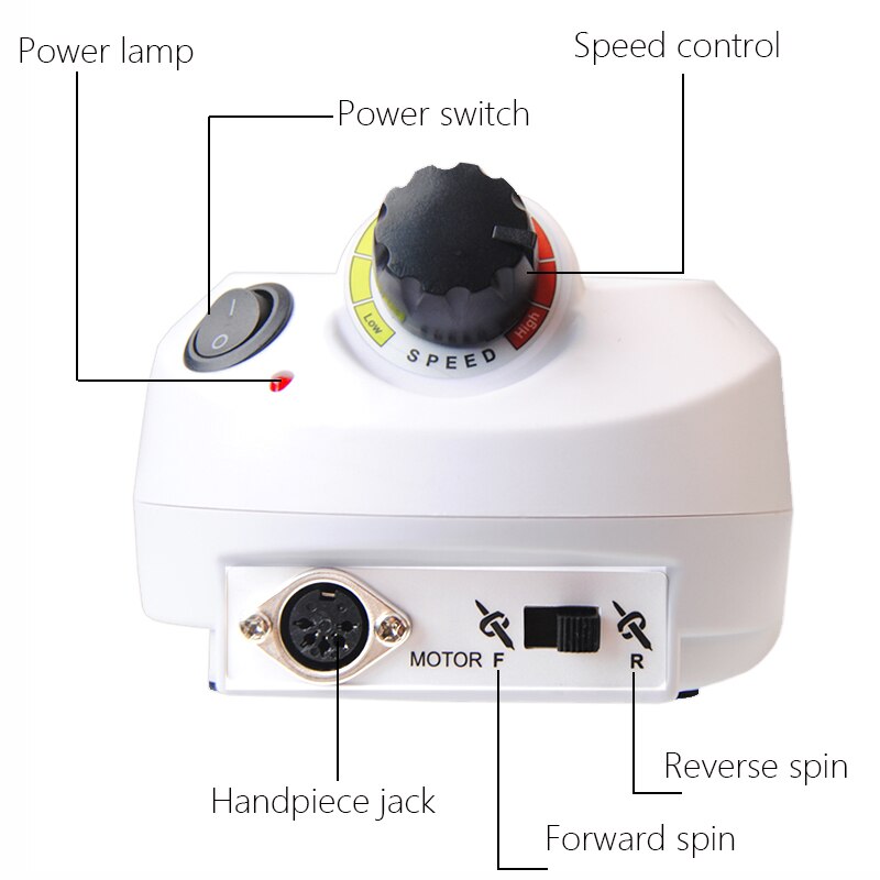 35000Rpm Electric Nail Boor Machine Manicure Boor Pedicure Boor Machine Nail Boor Frezen Professionele Nail Boor Machine