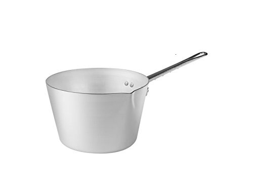 Casseruola Alta Agnelli In Alluminio Da 32 Cm - Per Salse E Cotture Lente, Fondo Radiante, Made In Italy