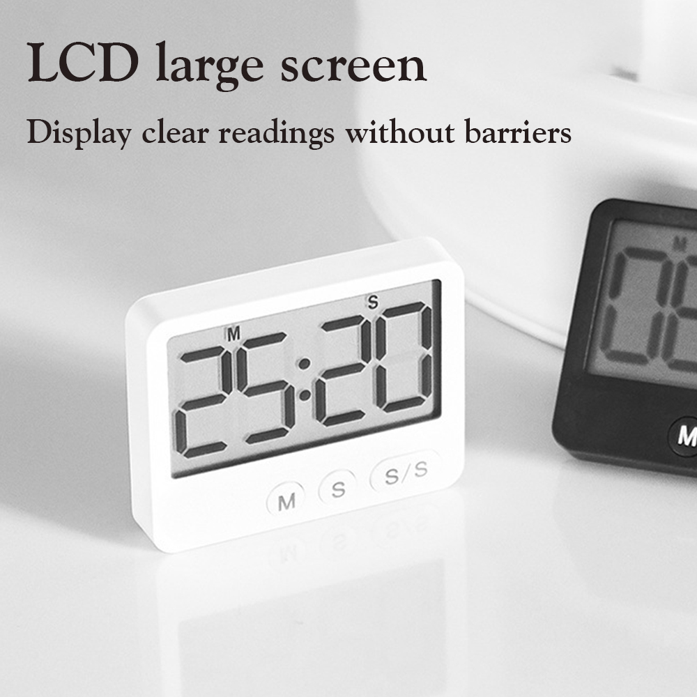 LED Digital Alarm Clock Electronic Digital Alarm Clock Screen Desktop Clock For Home Office Backlight Temperature Display