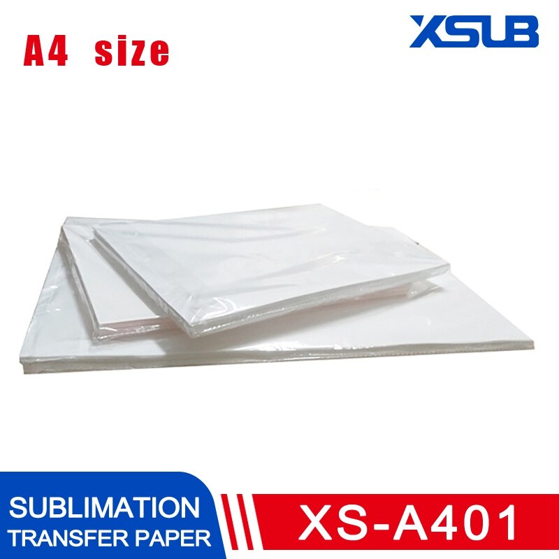 100 sheets A3 A4 Sublimation Heat Transfer Paper for Polyester Cotton T-Shirt Cushion Fabrics Cloth Phone Case Printing