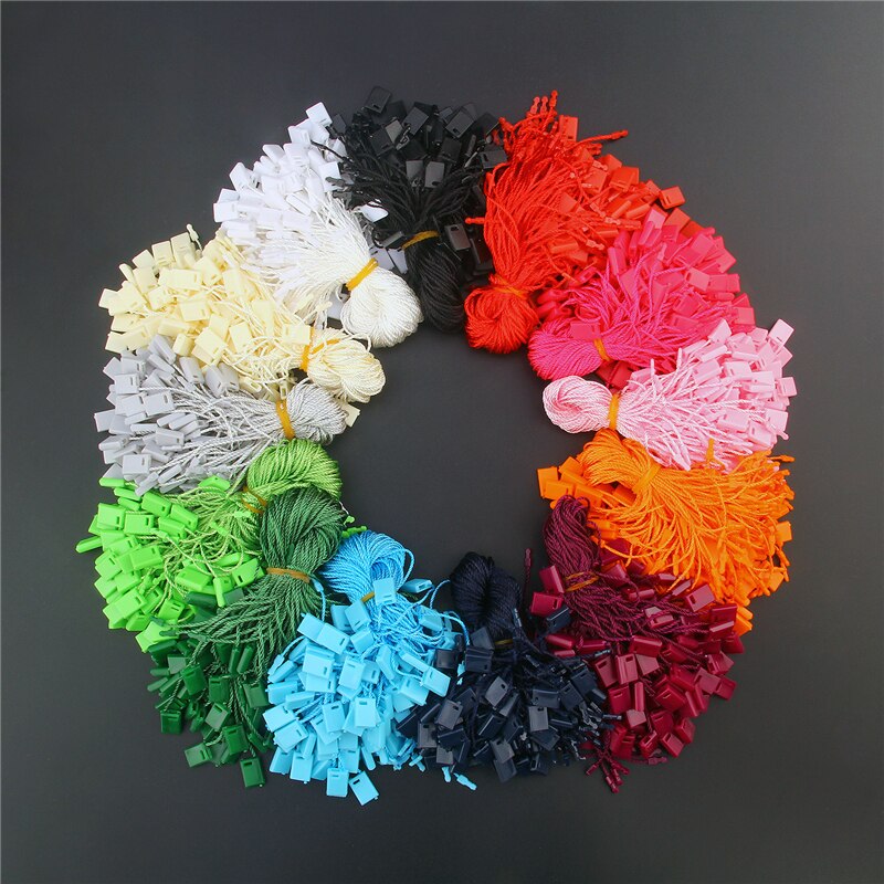 1000 Stuks Hang Tag Koord 7 Inches Hang Tag String Koord Voor Kledingstuk Prijskaartje Seal Tag