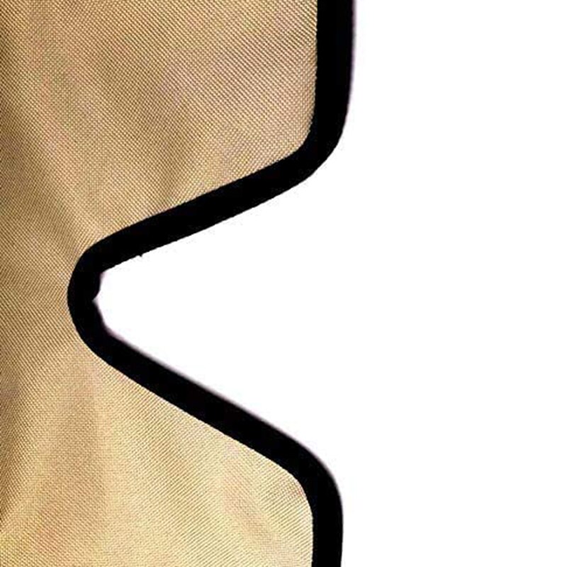 Swing Canopy Top Cover Replacement Canopy Garden Outdoor Porch Balance Cover (Beige 55X47X7 Inches)